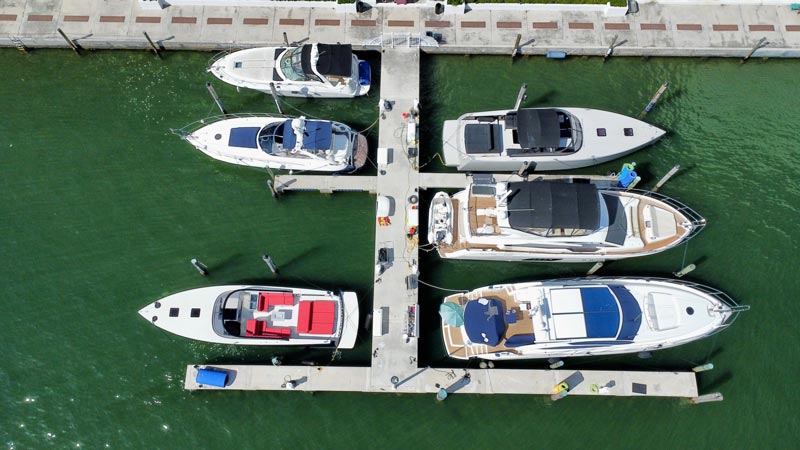 services and amenities at Vice City Marina Brickell Miami