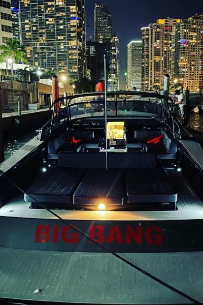 exclusive boat slip at Vice City Marina Brickell Miami